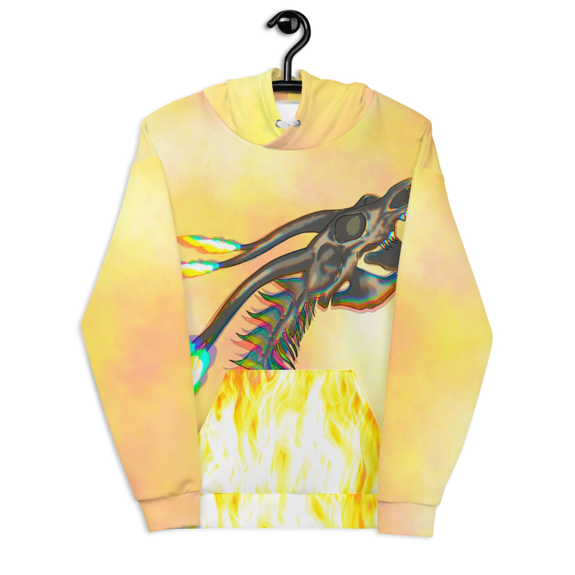 From The Flame-Print All Over, Unisex Hoodie