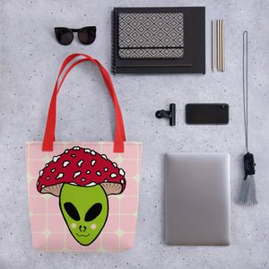 Amanita Alien- Tote Bag