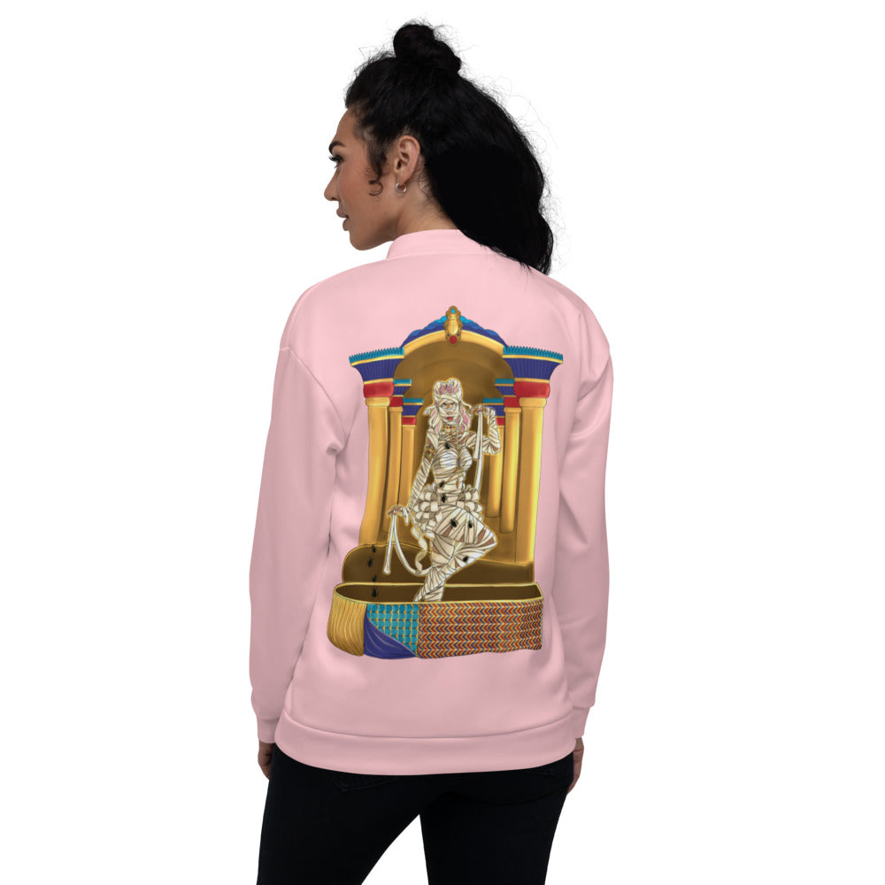 The Relic- Unisex Bomber Jacket, Pink