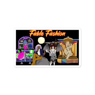 Fable Fashion's Classic Horror Collection Sticker