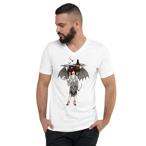 The Mistress- Unisex Short Sleeve V-Neck T-Shirt