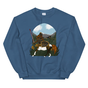 The Shield-Maiden: Unisex Sweatshirt