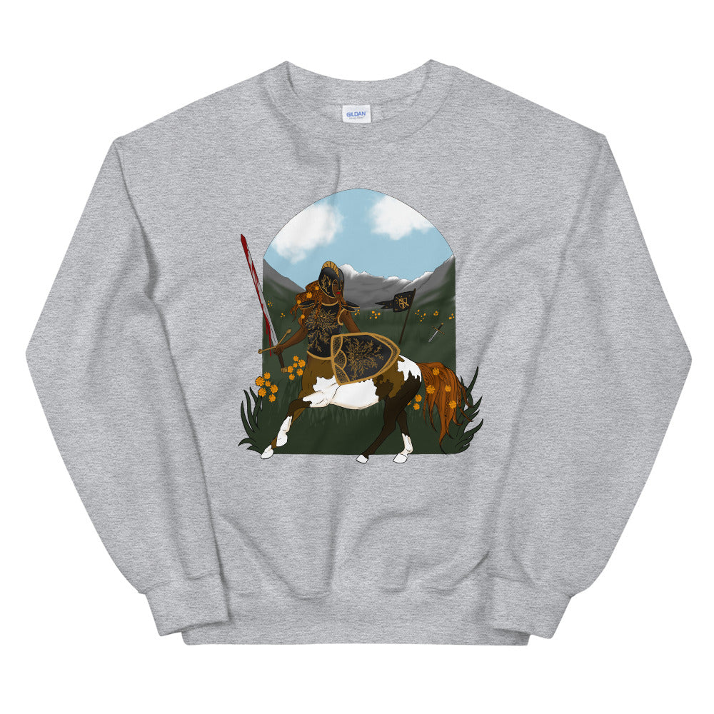 The Shield-Maiden: Unisex Sweatshirt