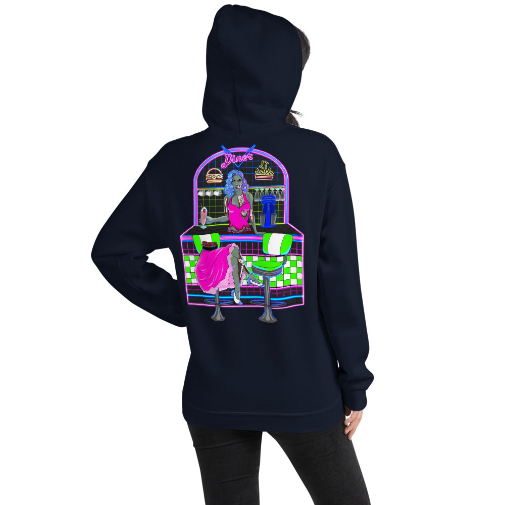 The Soda Jerk- Unisex Hoodie, Back Print