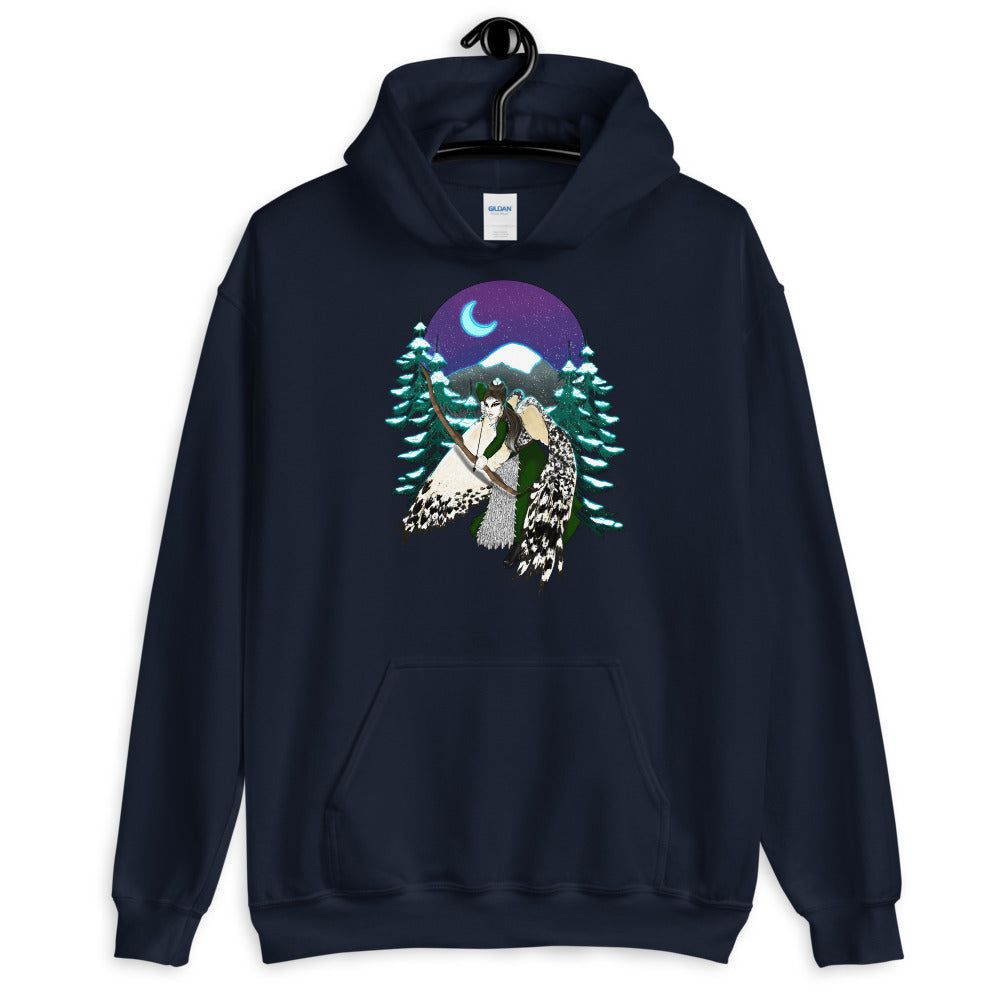 The Archer- Unisex Hoodie, Front Print