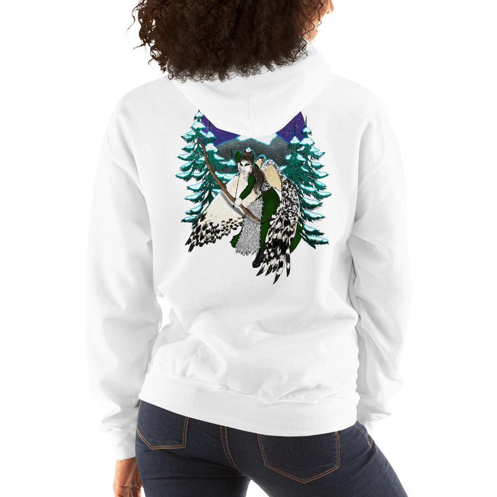 The Archer- Unisex Hoodie, Back Print