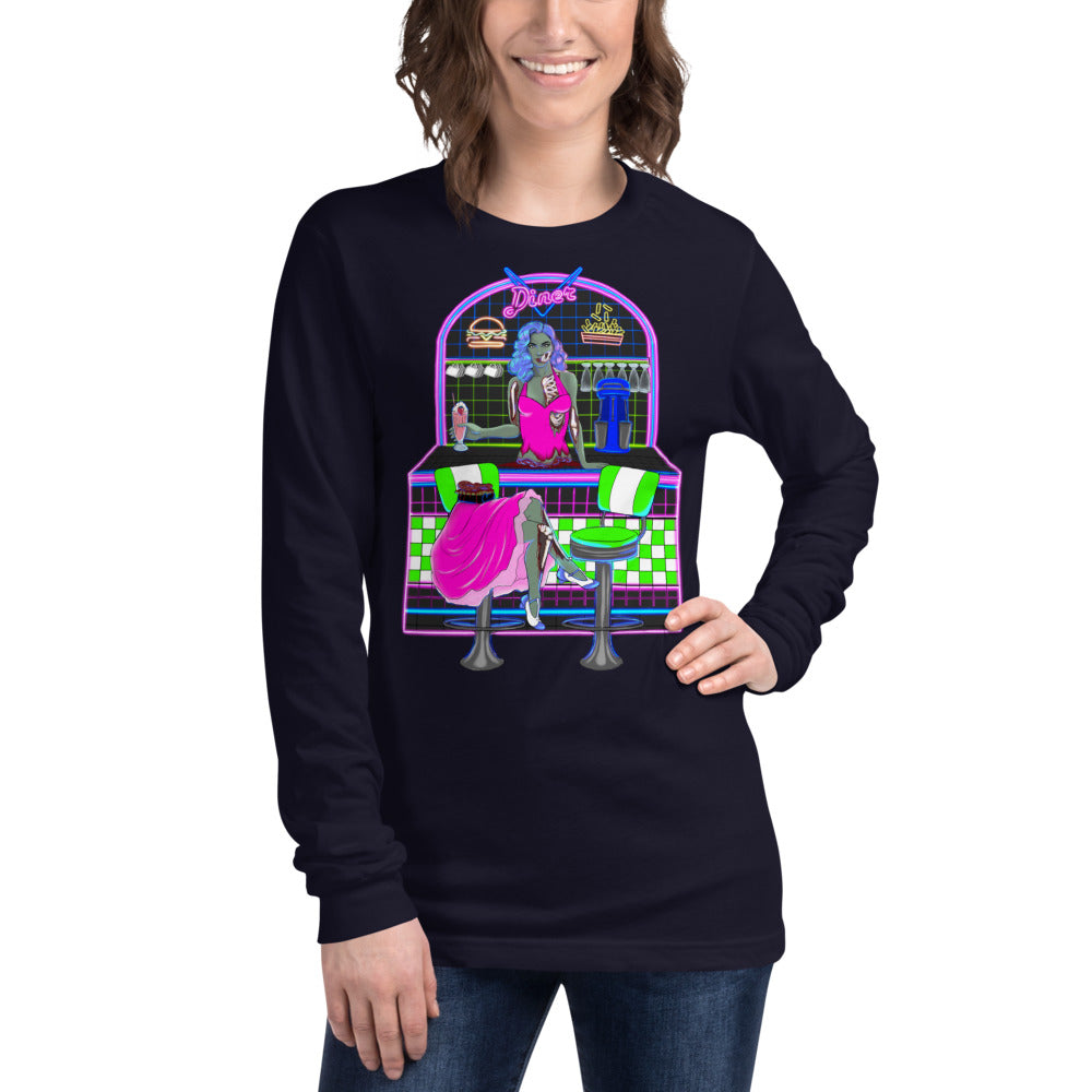 The Soda Jerk- Unisex Long Sleeve Tee