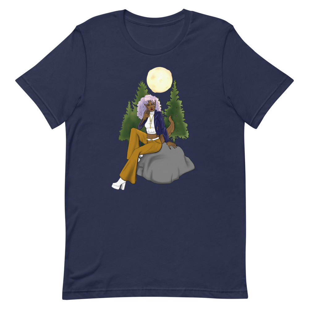 The Luna- Short-Sleeve Unisex T-Shirt