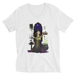 The Mage-Unisex Short Sleeve V-Neck T-Shirt