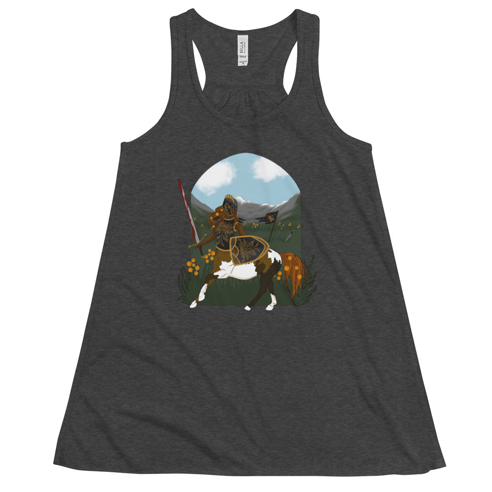 The Shield-Maiden- Flowy Racerback Tank