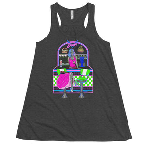 The Soda Jerk- Flowy Racerback Tank