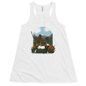 The Shield-Maiden- Flowy Racerback Tank