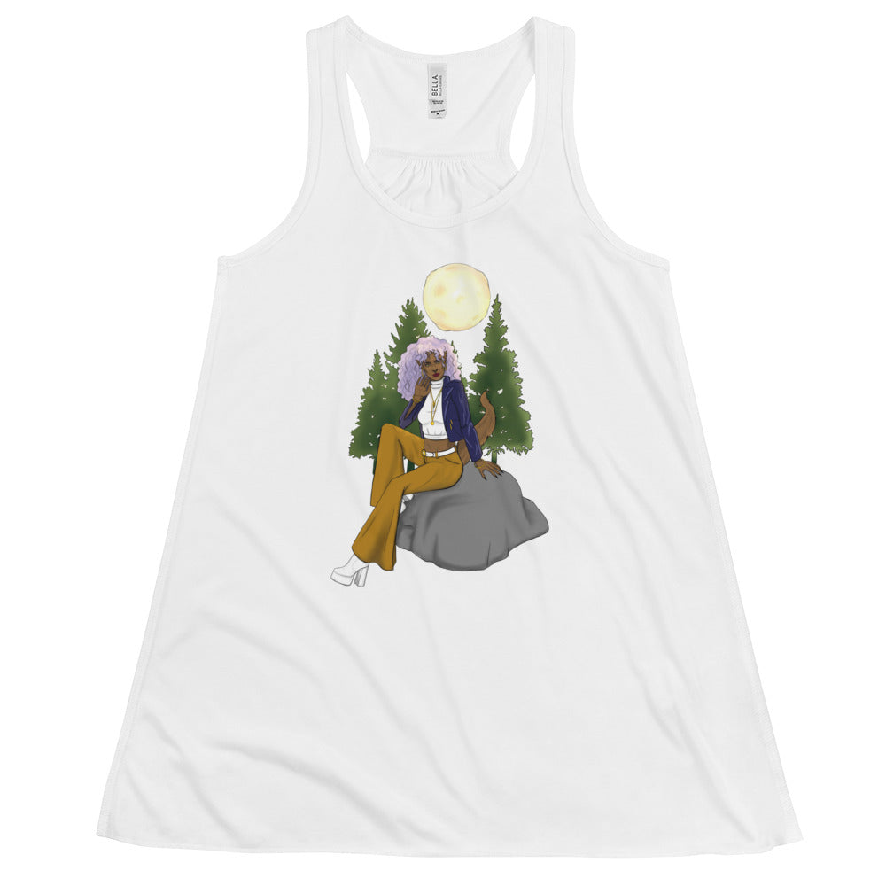 The Luna- Flowy Racerback Tank