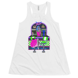 The Soda Jerk- Flowy Racerback Tank