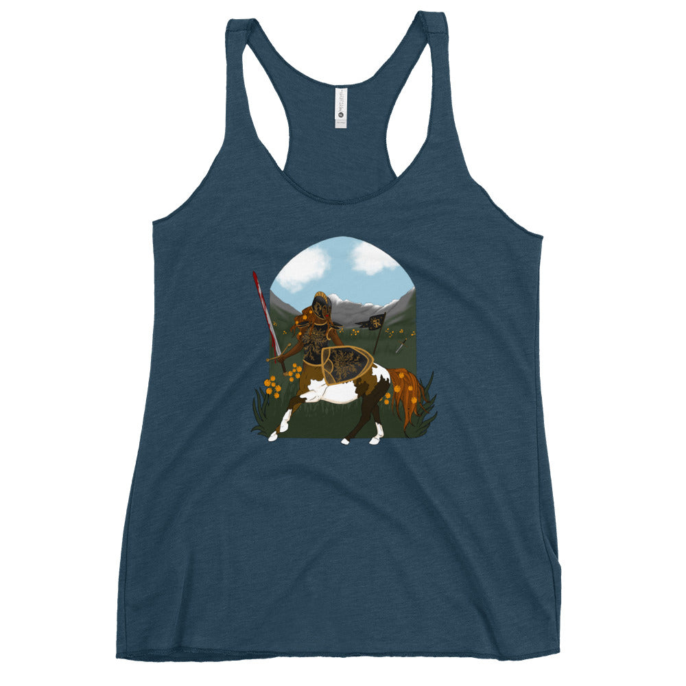 The Shield-Maiden: Fitted Racerback Tank